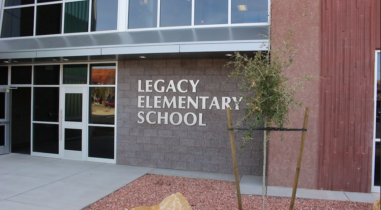 Legacy Elementary Front Door.